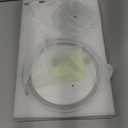 Lighted Makeup Mirror, 3000 mAh Rechargeable Double Sided Magnifying Vanity Mirror with 3 Colors, 1x/10x, 360 Rotation , Brightness Adjustable Magnification Cosmetic Light up Mirror, Women Gift (Chrome)