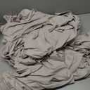 Andency Tannish Grey Queen Sheets Set, 100% Viscose Derived from Bamboo, Cooling Bed Sheets Queen Size, Deep Pocket Up to 16", Silky Soft Sheets