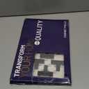 Ravinte 10 Pack Black Square Bar Cabinet Knobs 2 Inch Square Cabinet Pulls Matte Black Single Hole Kitchen Cabinet Handles