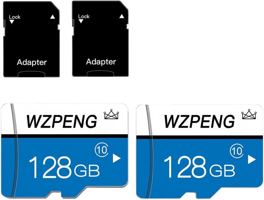 128GB Micro Sd Card Class 10 Memory Card with sd Adapter Fast Speed TF Card for Tablet/Mobile Phone/Camera -2PCS