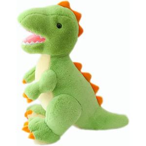 Dinosaur Stuffed Animal Cute Dinosaur Plush Tyrannosaurus Toy 9.8 inch for Girls Boys (Kaizuilong lvse)