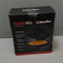 Mueller Heart 5 Waffle Maker, Waffle Iron, Adjustable Browning Control & Nonstick, Cool Touch Handle, Easy to Clean, Small Kitchen Appliances