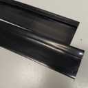 2 Pack Silicone Stove Counter Gap Covers, Heat Resistant Stove Gap Filler, 21 Inch Black Stove Guard for Counter, Easy to Clean