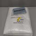 Ascoza 2pack 120 Inch White Round Tablecloth in Polyester Fabric for Wedding/Banquet/Restaurant/Parties