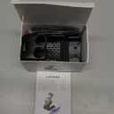 AMAZEAR Magnetic Mount Stand Compatible with DJI Osmo Pocket 3, Upgraded Pocket3 Accessories Adapter Clamp Magnet Suction Case Holder on Desktop, Vertical Surface, 180° Adjustable Handle, Black