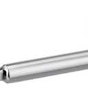 Delta Woodhurst (1-Pack) Toilet Paper Holder Polished Chrome Tissue Roll Holder for Bathroom Organization and Storage Pivoting Toilet Tissue Holder Wall Bathroom Accessories 73250