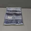 Batmerry Boho Ethnic Tribal Art Kitchen Valances Half Window Curtain, Navy Blue Geometric Ikat Tribal Print Pattern Kitchen Valances for Windows Valance for Decor Reducing The Light 52x18 Inch