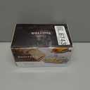 7.5" Glass Butter Dish with Lid for Countertop, Elegant Champagne-Colored Crystal Butter Stick Holder Container