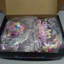 Pink Estate House Building Set with Lights, 3 Style Pinkspire Construction Model with Car Fountain, 1815 PCS Friends Villa Castle Building Block Kit Home Decor, Gift for Adults Boys Girls 8-12+