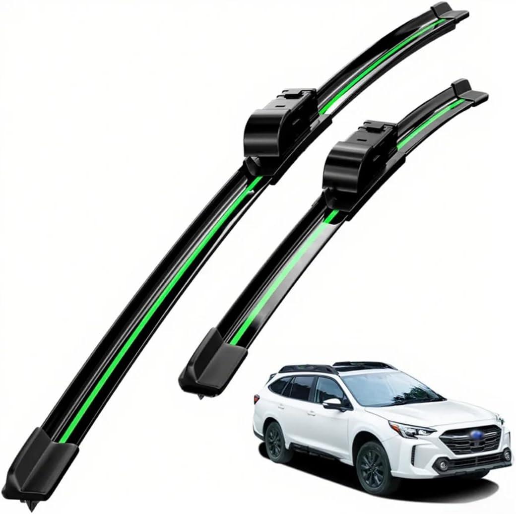 Compatible With Subaru Outback 2020-24 Wiper Blades Front Windshield Wipers Water Repellent Available in All-Seasons OEM Quality 2PCS 26"+18" Pinch Tab