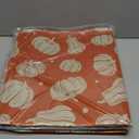 Artoid Mode Orange Hello Pumpkin Fall Kitchen Mats Set of 2, Autumn Home Decor Low-Profile Kitchen Rugs for Floor - 17x29 and 17x47 Inch