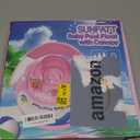 Baby Float with Canopy,Baby Floaties 6-12 Months with UPF 50+ Sun Protection & Toy Play Console,Tdooler Float Features an Adjustable Safety Seat for Girls,Toddler,Infant Aged 6-36 Months.