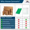 Wooden Cutting Board Set of 3 Acacia Wooden Cutting Boards for Kitchen Design with Holder to Home Decor, Kitchen Gadgets for Cooking, Serving, Camping and Charcuterie Boards, Includes Grinder