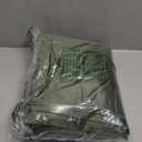 MIULEE Velvet Curtains Olive Green Elegant Grommet Curtains Thermal Insulated Soundproof Room Darkening Drapes for Classical Living Room Bedroom Decor 52 x 84 Inch Set of 2