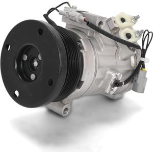 98328 AC Compressor with Clutch Fit for Sequoia 2001-2007, 4Runner 2003-2009 4.7L, GX470 2003-2009, Tundra 2007-2009 4.7L, Air Conditioning Compressor with Pre-Filled Oil
