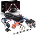 H4 Relay Harness 1set 2 Headlight H6054 6024 9003 5x7 7x6 Led Headlight Relay Wiring Harness Kit for Toyota 95-97 Tacoma 88-95 Pickup Upgrade Led Dual Ground Problem Negative Switched Conversion Kit