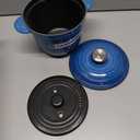 Le Creuset Enameled Cast Iron Rice Pot with Lid & Stoneware Insert, 2.25 qt., Marseille