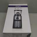 Ollygrin Burr Coffee Grinder, Electric Conical Coffee Bean Grinder With 30 Adjustable Grind Settings For 2-12 Cups, Sliver & Black