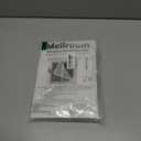 Adjustable Window Insulation Kit 47inX63in(120X160cm) for Winter Keep Cold Out,cuttable Transparent Film 180 Thickness,Easy to Open for Ventilation,Reusable Plastic Window wrap