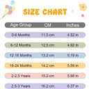 FEETCITY Lightweight Baby Sock Shoes Baby Walking Shoes Boys Girls Infant High-Top Shoe 12-18 Months (Pink White)