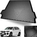 Cargo Liner for 2021 2022 2023 2024 2025 X5 - Black TPE All Weather Heavy Duty Waterproof Rear Cargo Tray Trunk Floor Mat Protector Compatible with 2019-2025 BMW X5