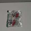 2-Pack Bats Sunglasses Rimless Sunglasses for Women Men Party Carnival Prom Halloween Glasses Eyewear (Bat, Red + Black)