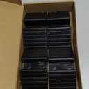 Geelin 4 Pcs Pet Gate Support Feet Freestanding Dog Gates Stabilizer Feet Plastic Triangle Reinforcement Fitting Dog Panel for Configurable Isolation Fence Free Standing Pet Gate Fence, Black