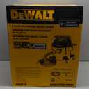 DEWALT 6 Gallon STEALTHSONIC Wet Dry Shop Vac, Powerful Suction & Portable Shop Vacuum with Attachments, Ultra Quiet Heavy Duty Shopvac for Home, Garage, Car, Workshop, Jobsite, DXV06P-QT, 5 Peak HP (6 Gal (1 Dust Bag))