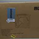 unipaws Chinchillas Hedgehog Cage with Ramp and House, Critter Nation for Ferret, Mice, Rat, Reptiles, Clear Acrylic, Corner Small Animal Cage (33.4"L x 21.6"W x 29.9"H)