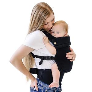 Ergonomic Hip-Healthy Baby Carrier, Front and Back Carry, 7-35 lbs, Black
Essential Baby Carrier Ergonomic soft-structured carrier supports hips 7-35 lbs, breathable, lightweight, front & back carry