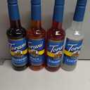 Torani Sugar Free Flavored Drink Syrup Soda Flavors Variety Pack, Raspberry, Coconut, Strawberry & Peach, 25.4 fl oz, (Set of 4) By 09 JAN 2028