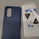 FNTCASE for Galaxy A54-5G Phone Case - Samsung Military Grade Drop Protection, 14ft Drop Tested, Screen Protector Included, Anti-Slip Matte Textured, TPU+PC Dual Layer Shockproof Cover (Blue)