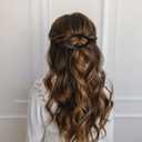 2 x Flat Hair Clips for Women - Large Flat Hair Claw Clips and Duckbill Hair Clip for Thick or Thin Hair - No Slip Strong Hold Hair Accessories for Daily (4Pack, Black) (Style 2 - Black)