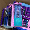 Monster High Boo-tique Hotel Doll House, Foldable Playset with Spooky Surprises in Every Room and 13+ Pieces Including Furniture and Accessories, 1-pack