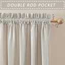 Ivory Velvet Curtains 84 inches for Living Room Luxury Room Darkening Curtain Cream White Elegant Bedroom Thermal Insulated Modern Heavy Thick Soft Soundproof Rod Pocket Window Drapes Set of 2 Panels