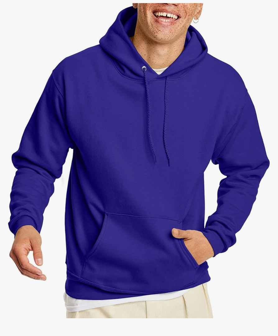 Hanes EcoSmart Hoodie, Midweight Fleece, Pullover Hooded Sweatshirt for Men(xl)