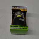 LUXPRO Bright 572 Lumen Rechargeable Bluetooth Speaker Lantern with Device Charging Port