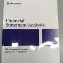 2027 CFA Program Curriculum Level I, Volume 4: Financial Statement Analysis by CFA Institute (Author)