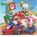 Fuyhiuous 40Pack Mario birthday Party Supplies include 20 plates, 20 napkins for the Mario party decoration