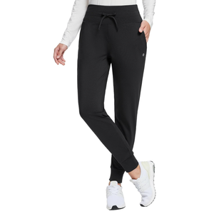 baleaf Women's Fleece Lined Pants Water-Resistant Sweatpants Winter Thermal Ski Hiking Running JoggersSize M