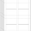 Mr-Label 100 Printable Blank Place Cards, 2"x3.5" Small Tent Cards, 230GSM Matt White Micro-perforated Cardstock for Table Cards
