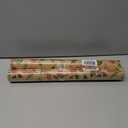 2 x LaRibbons Kraft Christmas Wrapping Paper Mini Roll, Holly Leaves and Red Berries Pattern, for Classic Christmas, Winter Holiday Gift Wrapping, 17" x 33' (46.7 sq. ft)