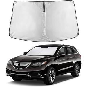 EcoNour Windshield Sunshade Compatible for Acura RDX 2013-2016 2017 2018, Sun Visor for Front Windshield & Window Sun Shade Cover, UV Heat Blocker & Protector, Car Accessories