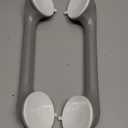 TAILI Shower Grab Bar 2 Pack 16 Inch Suction Grab Bars for Bathtubs & Showers, Heavy Duty Shower Handle Removable Shower Handrails for Elderly and Seniors, No Drilling Waterproof, Silver