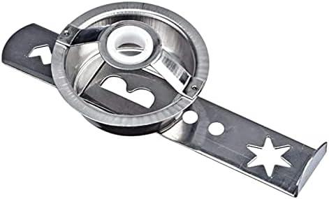 kaiwern Cookie Maker Pastry Attachment, Cookie Attachment for Meat Grinder Meat Mincer Churros Making Tools, Stainless Steel Biscuit Mold Dough Cutters Pastry Maker Kitchen Accessories (8#)