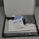 Portable LED Note Board with Colors, Rechargeable 16-inch 7 Light Effects Doodle Glow Memo Message Dry Erase Drawing Lumi Board with Stand for Gift/Classroom/Office/Kids, 5 Markers & Sketchbook