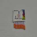Orange Paint Markers, 8 Pack Oil-Based Waterproof Quick Dry Permanent Paint Pen Set for Rocks Painting, Wood, Fabric, Plastic, Canvas, Glass, Mugs, Metal, Tire, Stone, DIY Craft