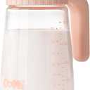 COMI 34oz Breast Milk Pitcher,No Leak Breast Milk Storage Containers for Fridge,Resistant to Heat and Cold,Wide Mouth Breastfeeding Essentials with Sealing Ring,Baby Formula Maker,Pink