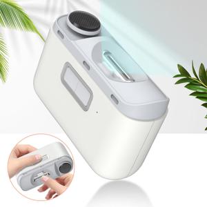 Automatic Nail Clipper, 2 in-1 Electric Nail Clipper and Nail Polisher, Electric Baby Nail Clippers with Light,USB Rechargeable Suitable for Babies,Women Manicure,Kids, Adults and Seniors (White)