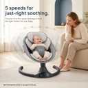 LAREX Baby Swings for Infants, Electric Swing, Bluetooth & Remote Control